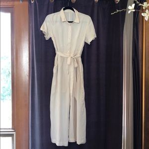 Off-white jumpsuit. Size M. Never worn.